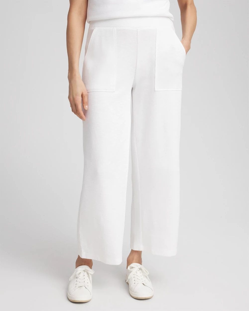 トップス FCRB STRETCH LIGHT WEIGHT & EASY PANTS Zenergy® Beach Slub Cropped Pants | Chico's